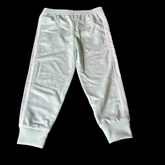 Adidas Girls 2 Piece Track Suit Mint Green Size 4 NWT - Picture 6 of 13
